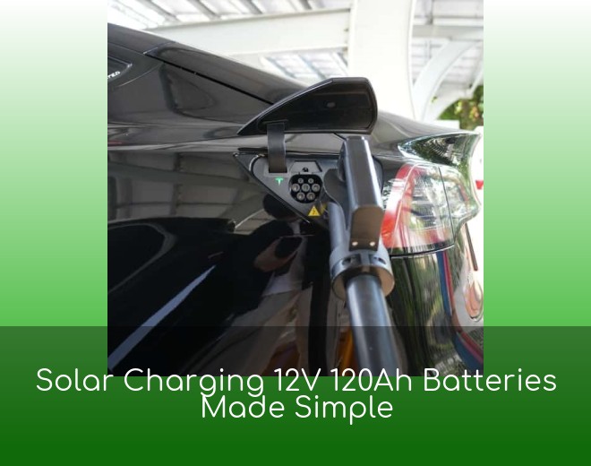 Solar Charging 12V 120Ah Batteries Made Simple